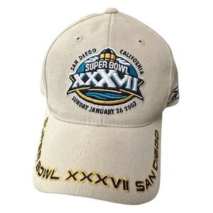 Vintage REEBOK Super Bowl XXXVII San Diego Hat